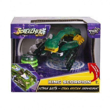Дикие Скричеры. Машинка-трансформер Кинг Скорпион S2. ТМ Screechers Wild ROS-39120