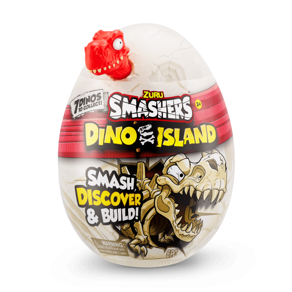 Игрушка ZURU Smashers "Dino Island" Nano Egg, в ассортименте IT-7495SQ1