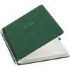 Записная книжка А5 96л. Greenwich Line "Just start. Green" кожзам, на гребне, твердая обложка, тиснение фольгой, с петлей для ручки RE-NA5с_51430