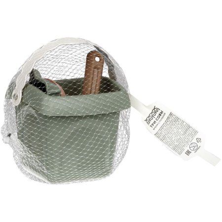 Набор для песка ТРИ СОВЫ "Зоопарк" 5 предметов (ведро, совок, 3 формочки) RE-ПИО_020