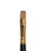 Кисть Roubloff Серия 1S25 синтетика под колонок плоская ручка короткая №10 NP-1S25-10
