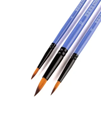 Набор кистей СТИХИЯ 3 шт круглые №4, 6, 10 MPST05003 Набор кистей СТИХИЯ 3 шт круглые №4, 6, 10 MPST05003