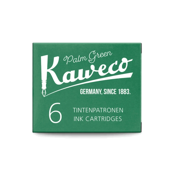 Набор картриджей KAWECO 6шт пальмовый зеленый KAW-10000009