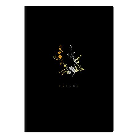 Тетрадь-словарик 48л. A5 для записи иероглифов BG матовая ламинация, тиснение фольгой RE-ТС5ск48_12597