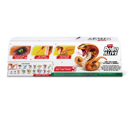 Игрушка ZURU Robo Alive интерактивная "Кобра" S1 IT-71137