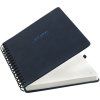 Записная книжка А5 96л. Greenwich Line "Just start. Blue" кожзам, на гребне, твердая обложка, тиснение фольгой, с петлей для ручки RE-NA5с_51432