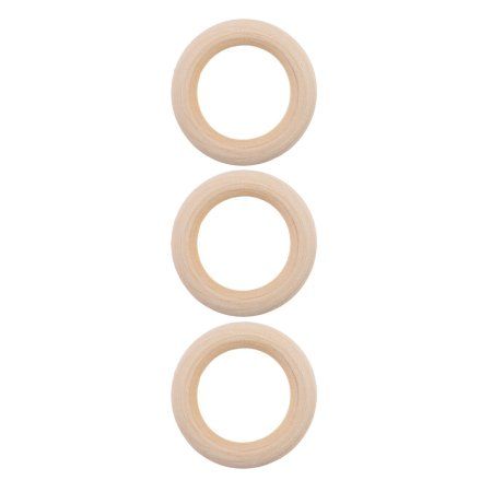 Кольца для макраме GAMMA бук d 55 мм 3 шт в пакете с картонным еврослотом RKW-006