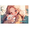 Альбом для рисования 20л. A4 BG "Cute pet" на скрепке RE-АР4ск20_08597