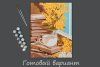Набор для раскрашивания по номерам (на картоне) ФРЕЯ 40 х 30 см "Натюрморт с букетом мимозы" PKZ/PM-006