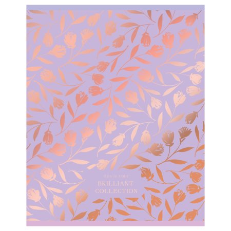 Тетрадь 48л. A5 клетка BG "Brilliant collection" тиснение фольгой RE-Т5ск48_тф_12734