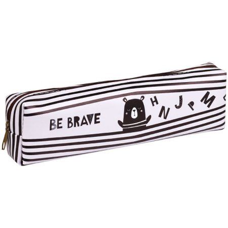Пенал мягкий MESHU "Be brave" 200 x 55 x 40 мм, искусственная кожа RE-MS_42795