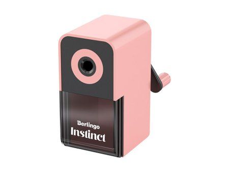 Точилка механическая Berlingo "Instinct" пласт. корпус, ассорти RE-BM1265