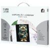 Картина по номерам на черном холсте ТРИ СОВЫ "Стильный кот" 40 x 50 см, краски и кисть RE-КХп_48163
