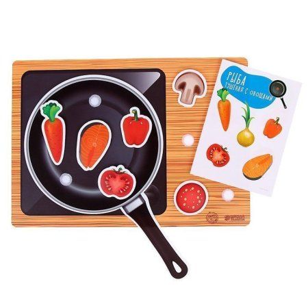 Игрушка развивающая "Весёлые липучки. Готовим по рецептам" SIM-5598573