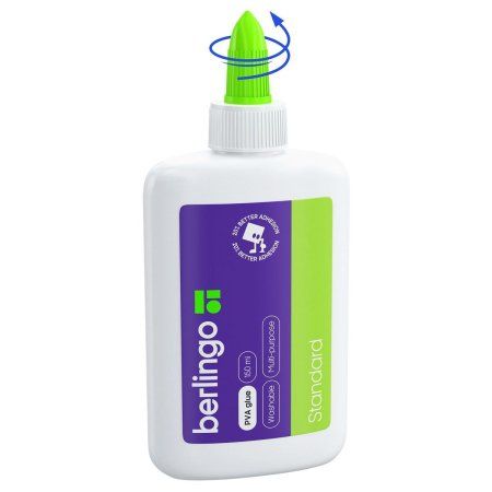 Клей ПВА Berlingo "Standard" 150 мл RE-FNn_00150