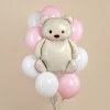 Шар фигурный FALALI Мишка, кремовый сатин 89 см 1 шт SF-27105