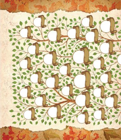 Книга: Родословная книга "Семейное древо" EKS-951482