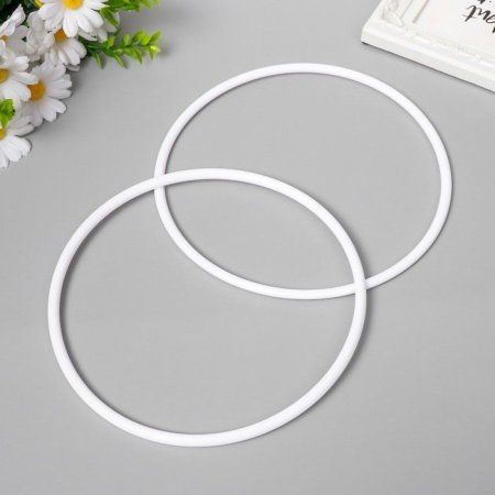 Кольцо пластик для изготовления ловца снов 1 шт d 20.5 см SIM-7098182