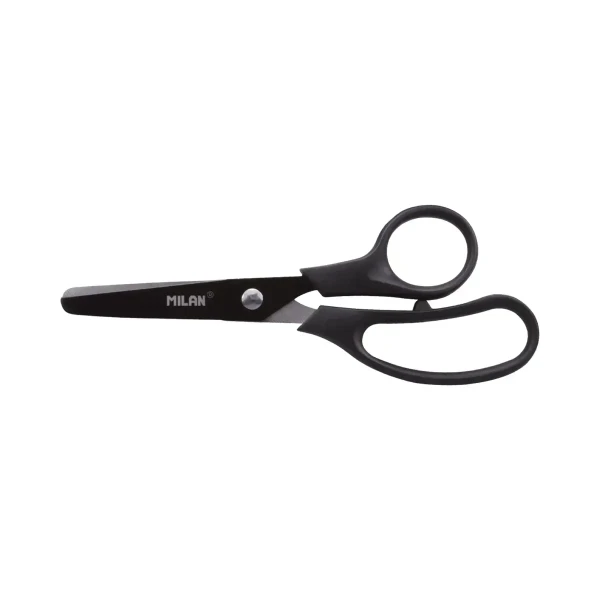 Ножницы канцелярские MILAN Basic Shadow 13,4 см, черные ML-BWM10341DW