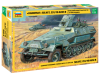 Сборная модель: Немецкий бронетранспортёр SD.KFZ.251/10 AUSF B с 37-мм орудием Ханомаг, З-3588