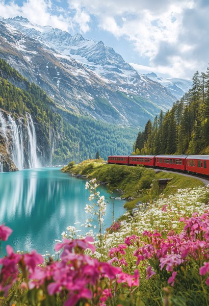 Пазл 1500 элементов ФРЕЯ "Шепот горного водопада" PZL-1500/42