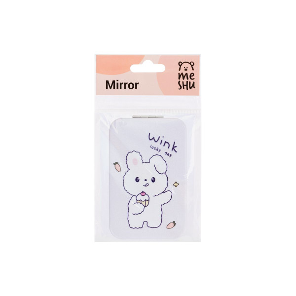 Зеркальце карманное складное MESHU "Lucky bunny" RE-MS_52709