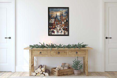 Пазл 1000 элементов ФРЕЯ "Зимние гуляния" PZL-1000/57