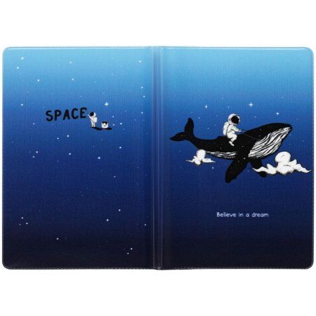 Обложка для паспорта MESHU "Space" ПВХ, 2 кармана RE-MS_47048