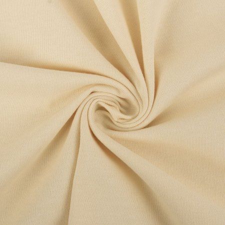 Трикотаж кукольный PEPPY 50 x 55 см 225 г/м2 100% хлопок №13 кремовый DTF-01-13