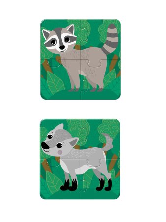 Пазл Baby Toys 24 maxi "Животные леса" KOR-04689