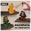 Картонный 3D конструктор QBRIX Три обезьянки MAGГевис20040