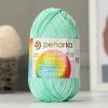 Пряжа Пехорская ПТ "Детский хлопок" 100% мерсеризованный хлопок 1 x 100 г 330 м ± 6 м №411 мята PEH-DHL-411