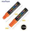 Маркер меловой MunHwa "Black Board Jumbo" 15 мм, водная основа, оранжевый RE-JBM15-11
