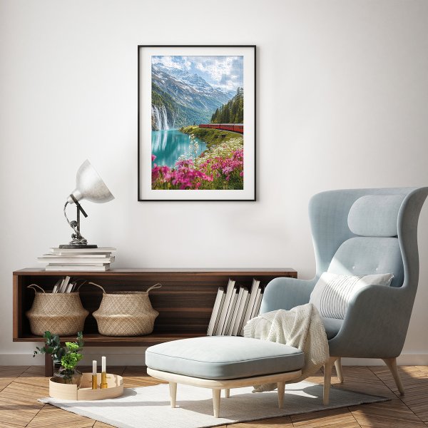 Пазл 1500 элементов ФРЕЯ "Шепот горного водопада" PZL-1500/42