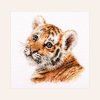 Набор для вышивания "Алиса" Тигрёнок 14 х 14 см 1-33