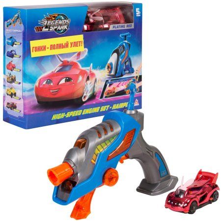 Легенды Спарка. Игровой набор бластер+машина Хэарпин. ТМ Legends of Spark ROS-38795