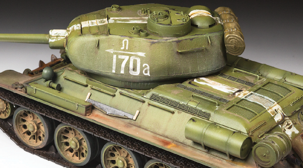 Сборная модель: Советский средний танк Т-34/85 (обр. 1944), З-3687