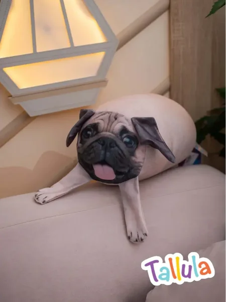 Игрушка-антистресс мягкая Tallula Мопс, 30 см UT-203001s