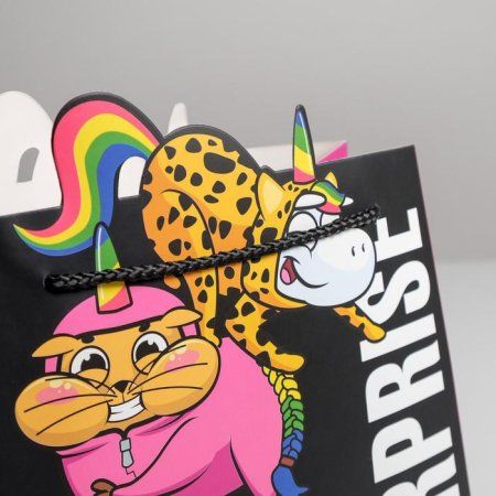 Пакет подарочный "Surpprise" 25 x 26 x 10 см SIM-5266626