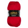 Пряжа ALPINA Tommy 100% микнес 1 х 50 г 130 ± 10 м №019 красный ALP-TOM-019