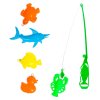 Игрушка Рыбалка магнитная "Яркие рыбки" 5 рыбок, 1 удочка SIM-9852977