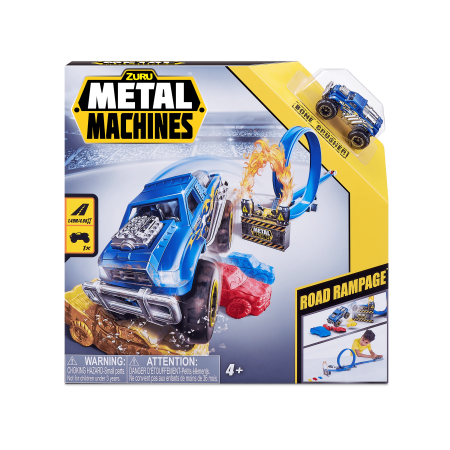 Набор ZURU Metal Machines, трек "Дорожная ярость" с машинкой IT-6701 Набор ZURU Metal Machines, трек "Дорожная ярость" с машинкой IT-6701