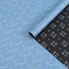 Бумага упаковочная крафтовая двухсторонняя 70 x 100 см "Present" SIM-10935952
