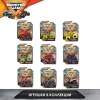 Монстер Джем. Машинка 1:64 1 шт, в ассортименте 9 видов, в блистере. Monster Jam ROS-43702