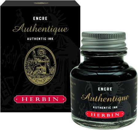 Тушь для каллиграфии J. Herbin «Authentique» 30 мл Черная RH-13991T