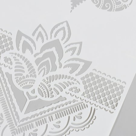 Трафарет "Лотос" 21 х 29.7 см, 1 шт пластиковый SIM-10249834