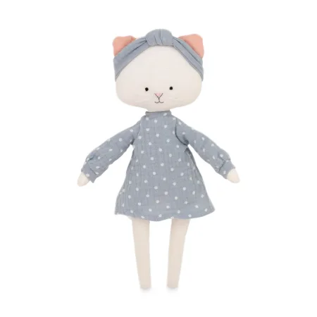 Мягкая игрушка ORANGE TOYS Кошечка Кристи в голубом платье 30 см ORT-CM01-29/13