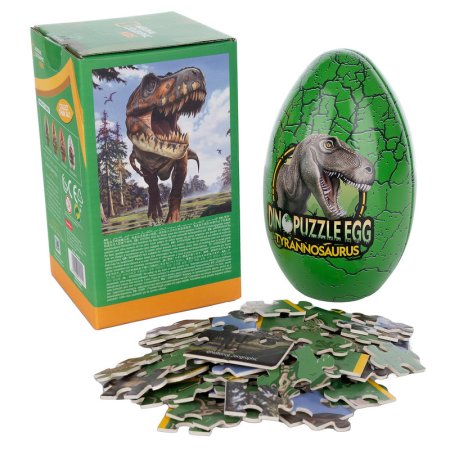 Пазл в яйце CubicFun National Geographic Тираннозавр, 63 деталей UT-DS1041h