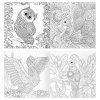 Раскраска для взрослых 228 x 228 мм ТРИ СОВЫ "Антистресс-терапия. Животные" 64 стр., склейка RE-Pск64_63512