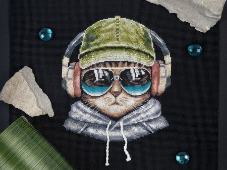 Набор для вышивания PANNA Меломан Стенли 18 х 22.5 см J-7360